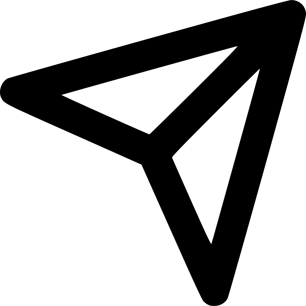 Abstract Black Triangle Graphic PNG