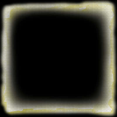 Abstract_ Black_ Void_with_ Yellow_ Border PNG