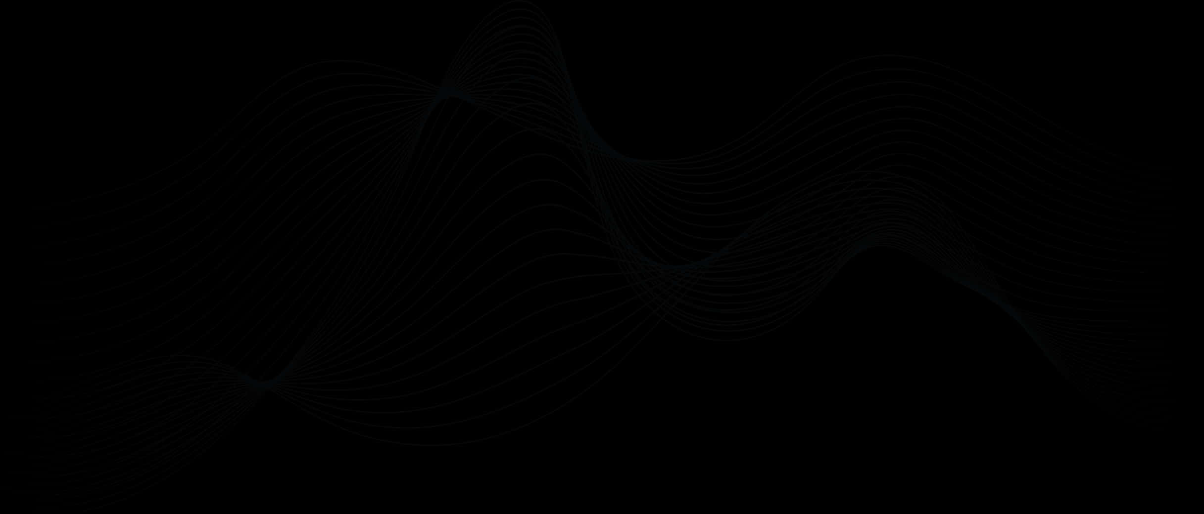 Abstract Black Wave Pattern PNG