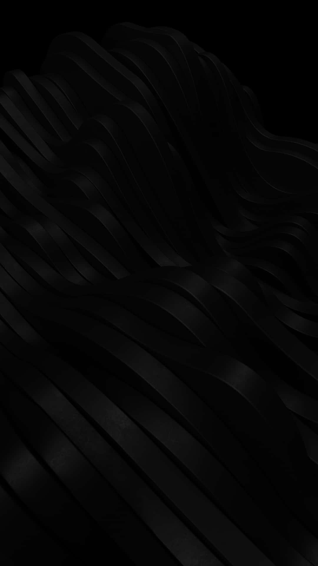 Abstract_ Black_ Waves_ Background Wallpaper