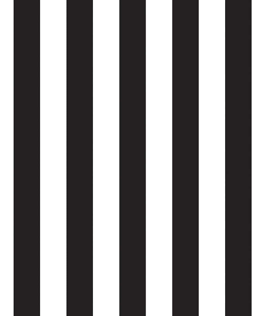 Abstract Black White Stripes Wallpaper