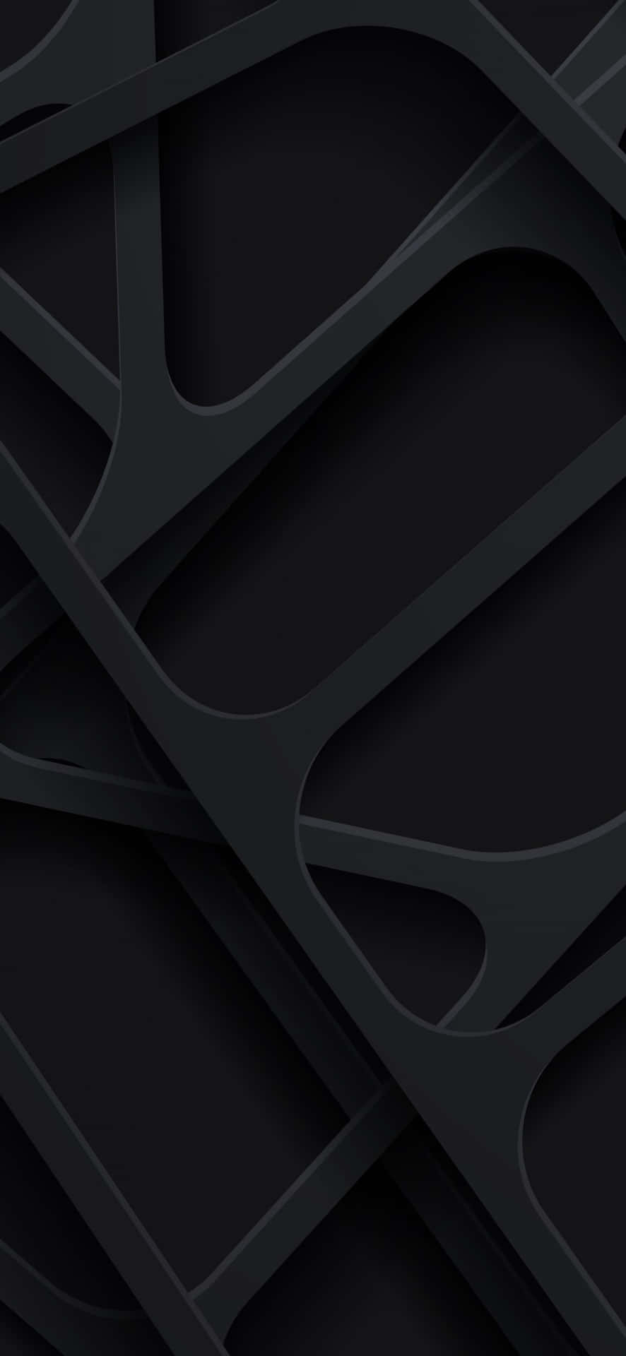 Abstract Black3 D Patterni Phone Wallpaper Wallpaper