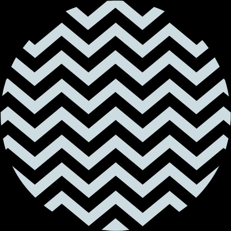 Abstract Blackand White Chevron Pattern PNG