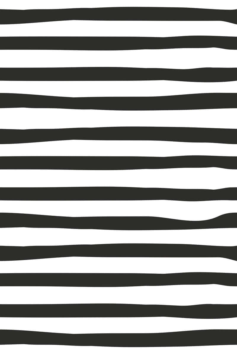 Abstract Blackand White Wavy Lines Wallpaper