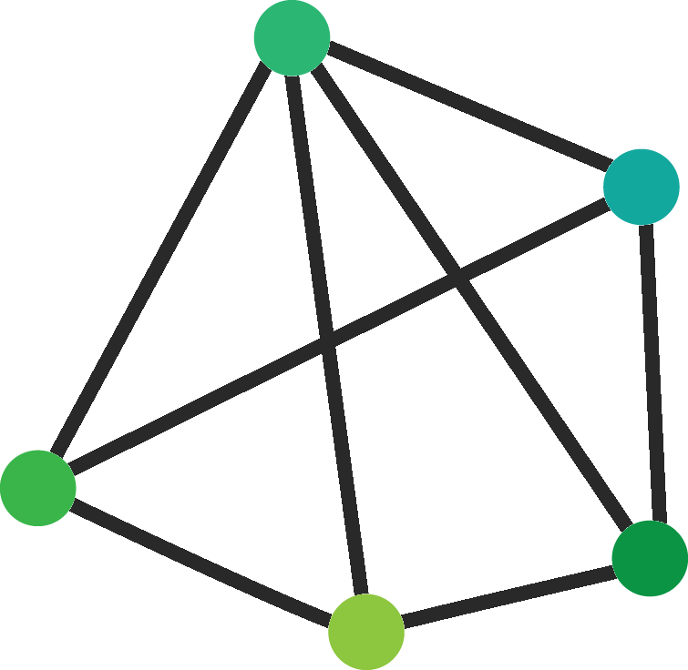 Abstract Blockchain Network Graphic PNG