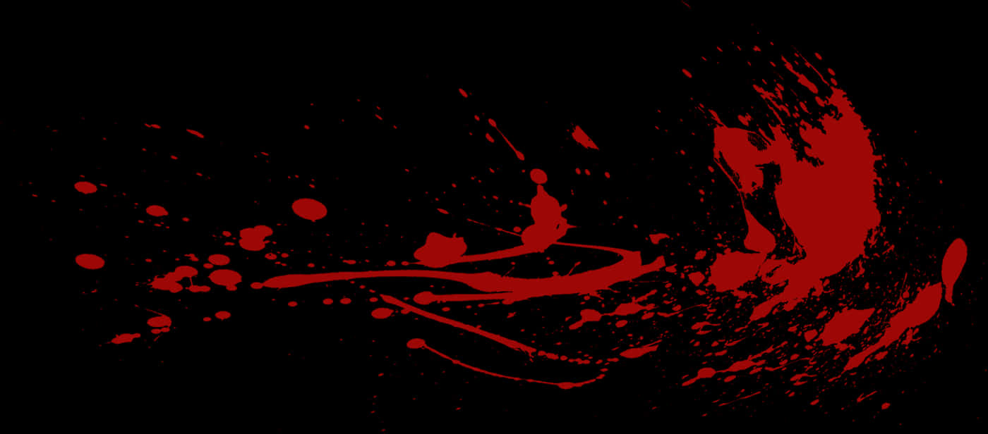 Abstract Blood Splatter PNG