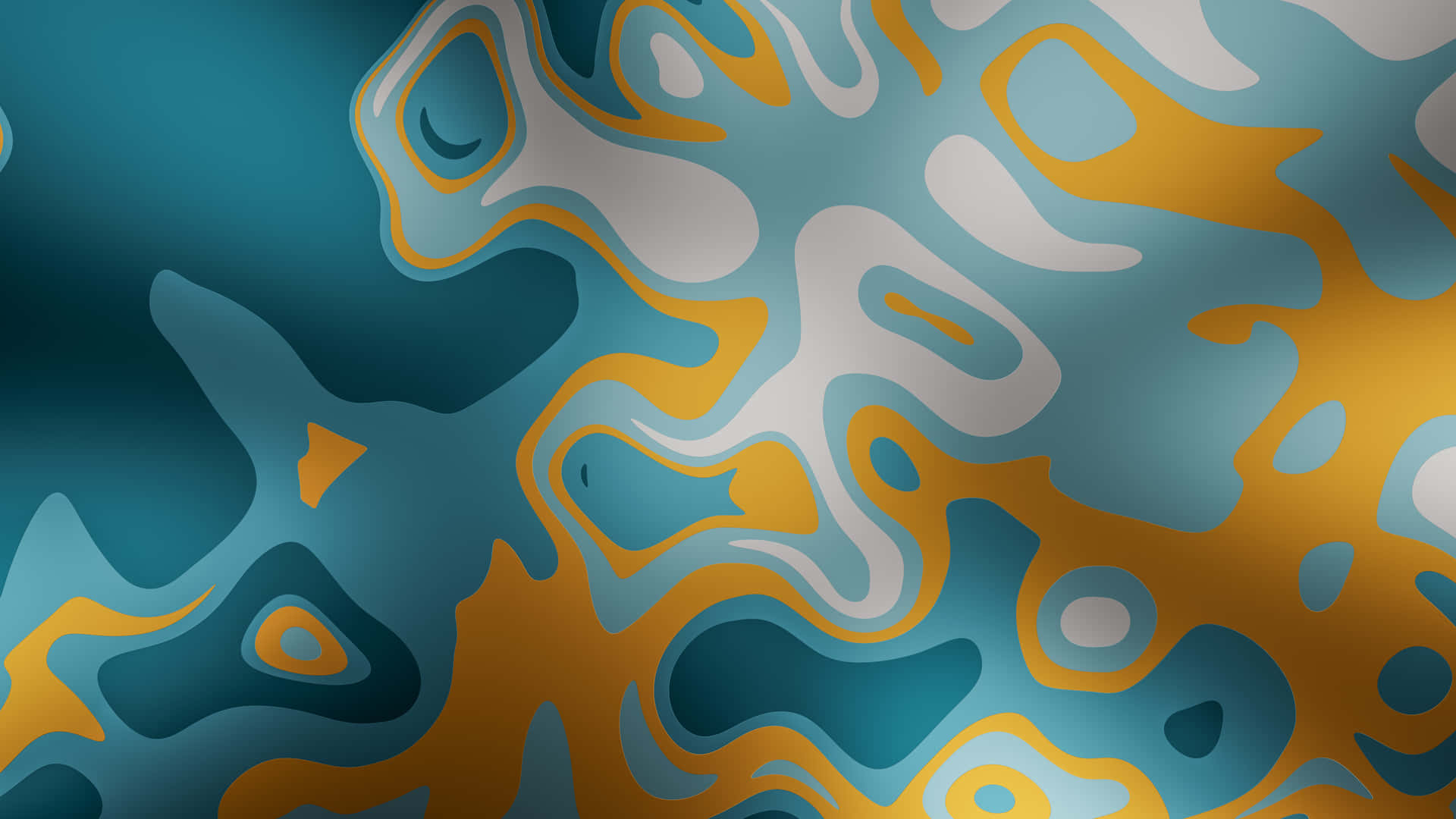 Abstract_ Blue_and_ Orange_ Design_ Background Wallpaper