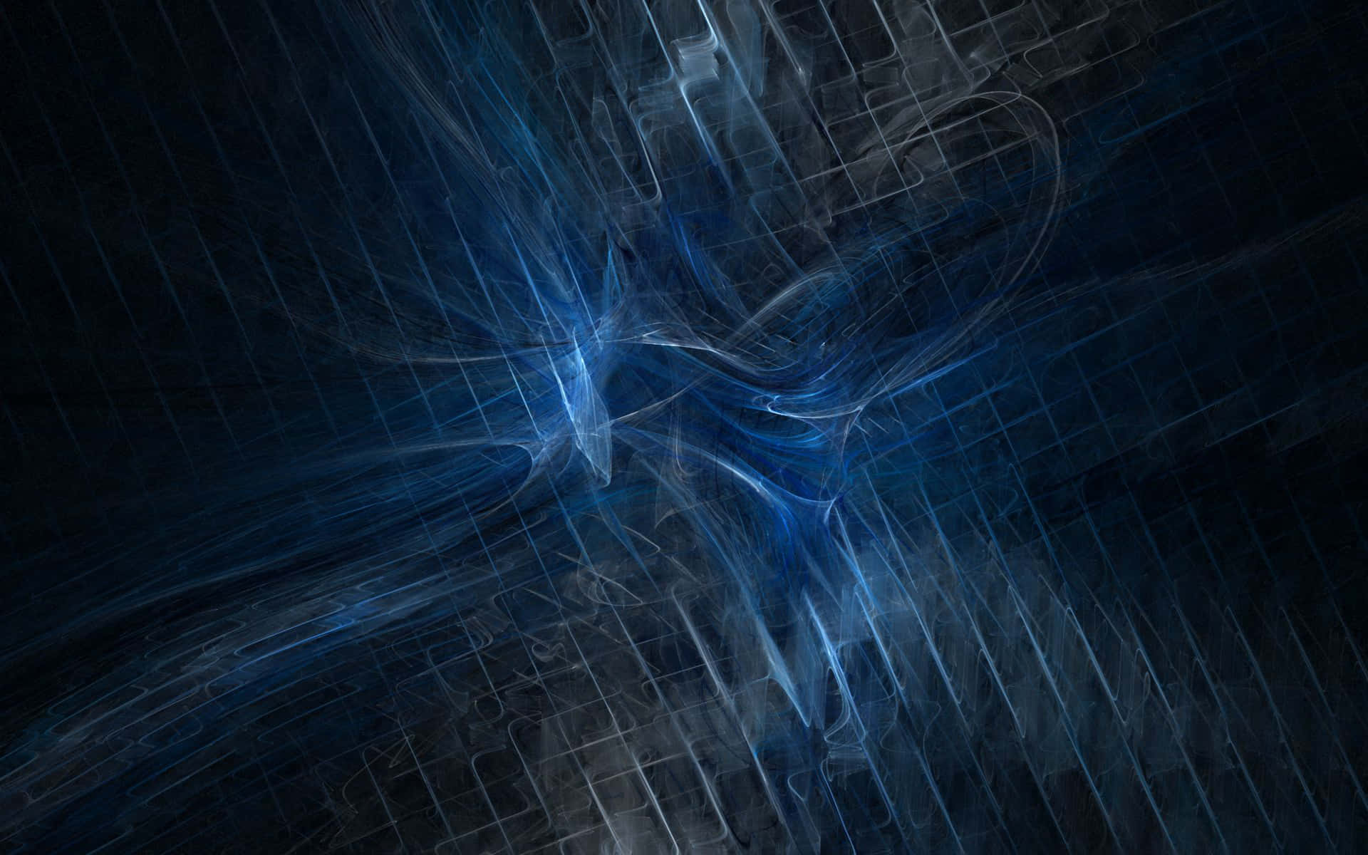 A Blue Abstract Background With A Black Background