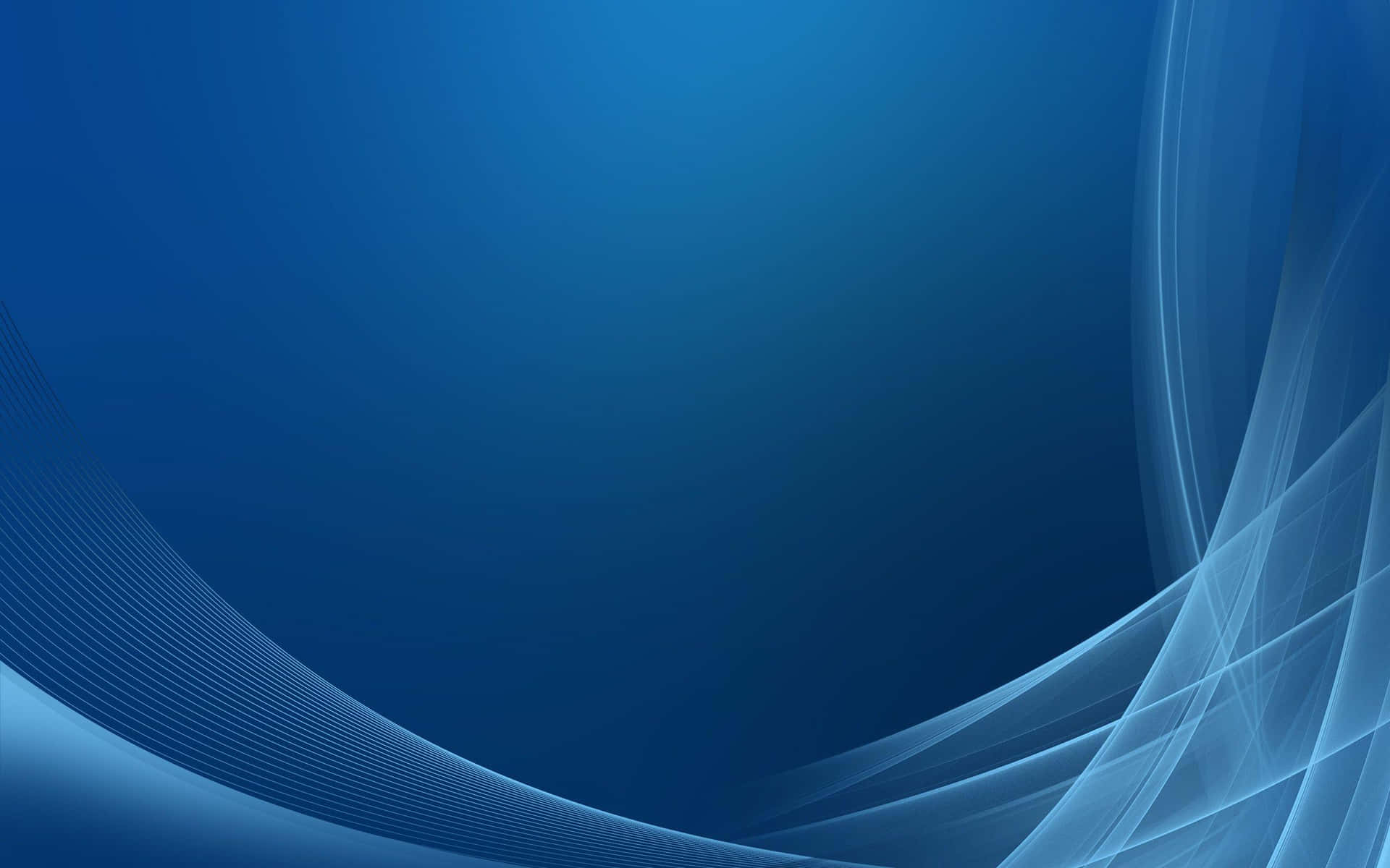 Bold Blue Abstract Background
