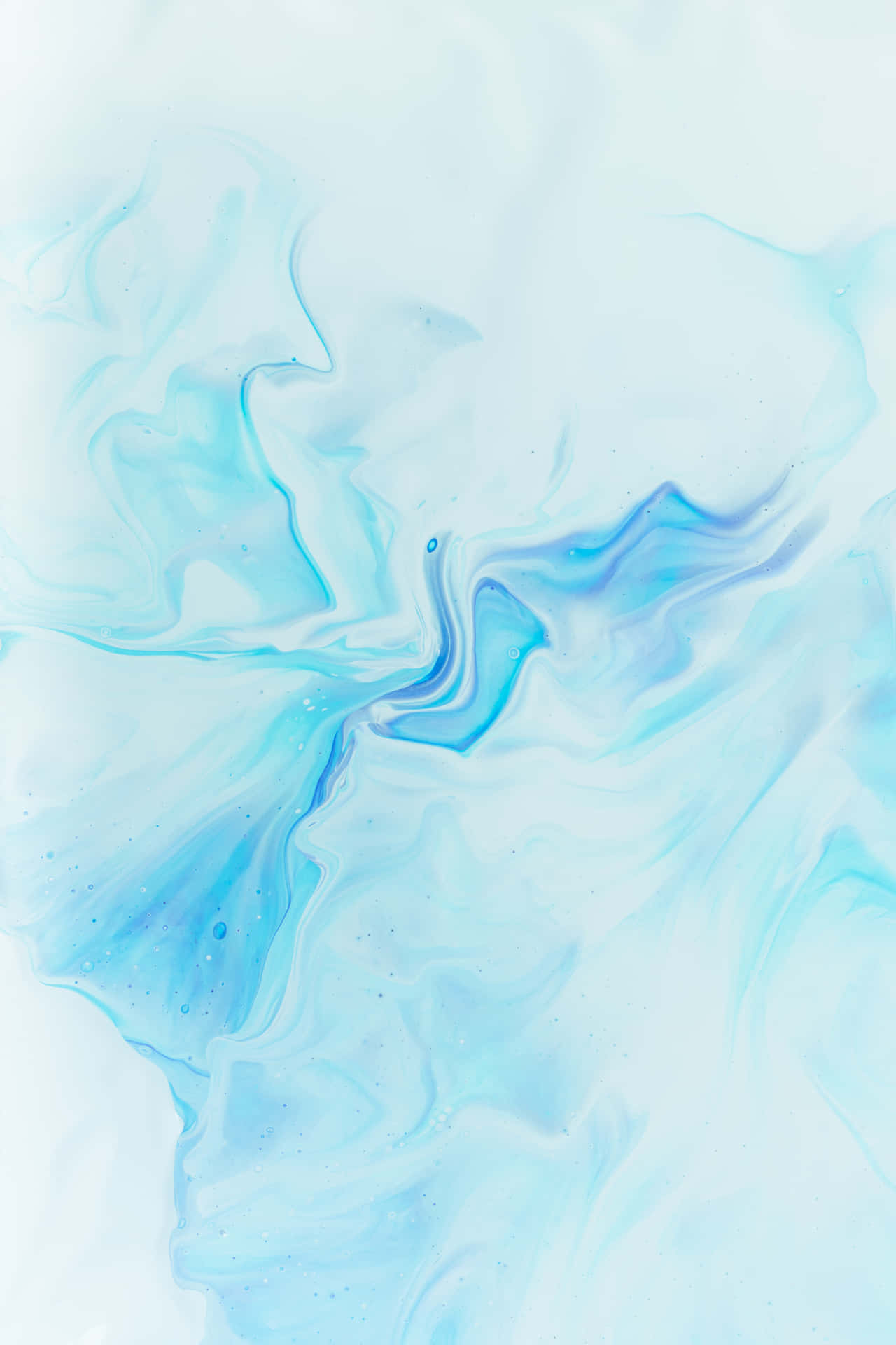 Abstract design of blue wave