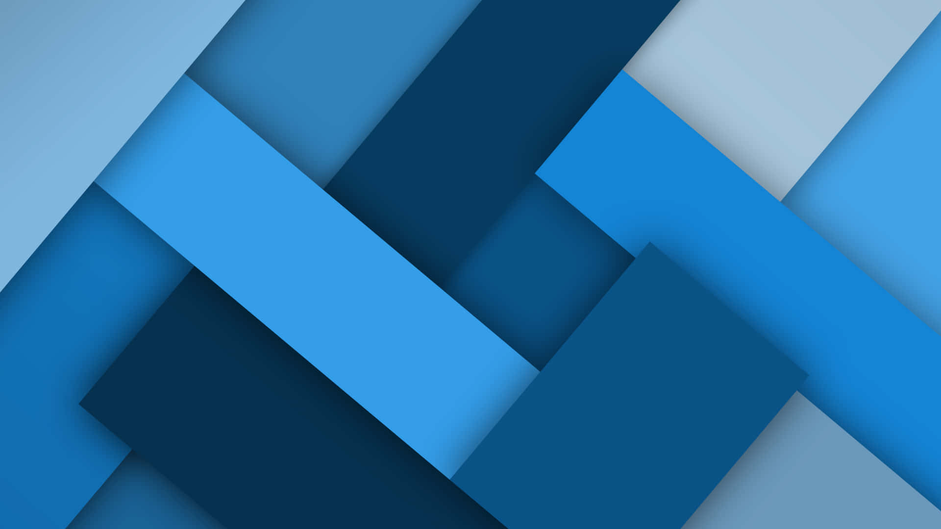 A Colorful Abstract Blue Design