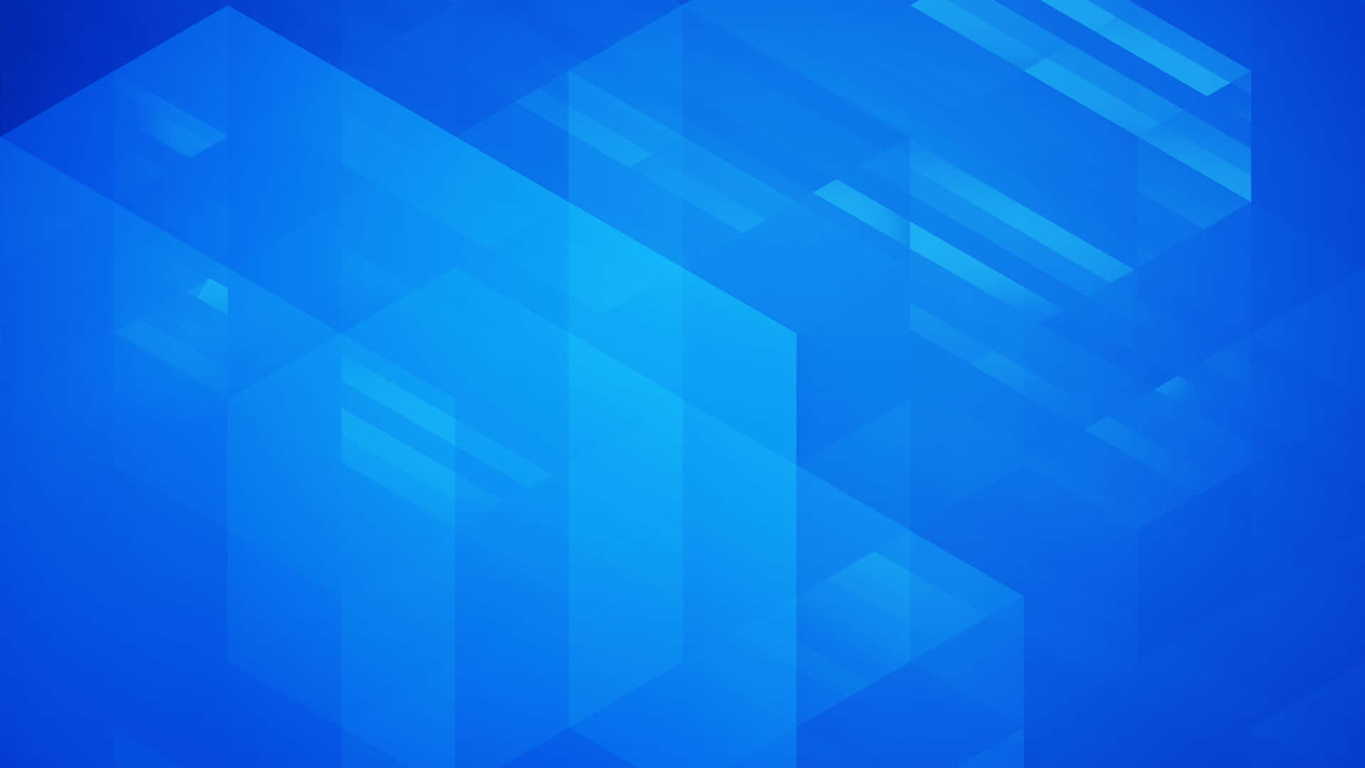 Blue Abstract Background With Geometric Shapes