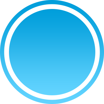 Abstract Blue Circle Logo PNG