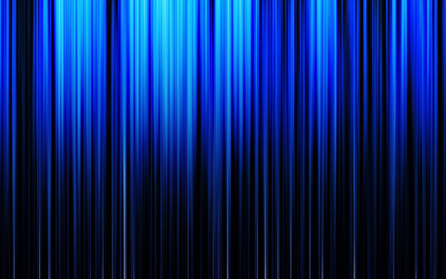 Abstract Blue Glowing Lines Hd