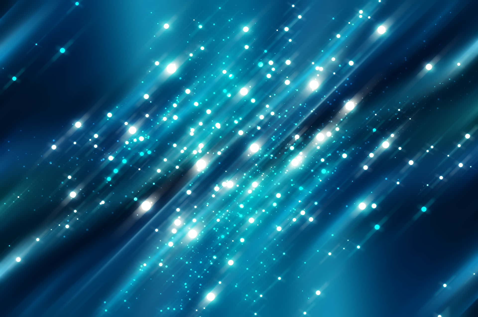 Abstract Blue Lights Background PNG