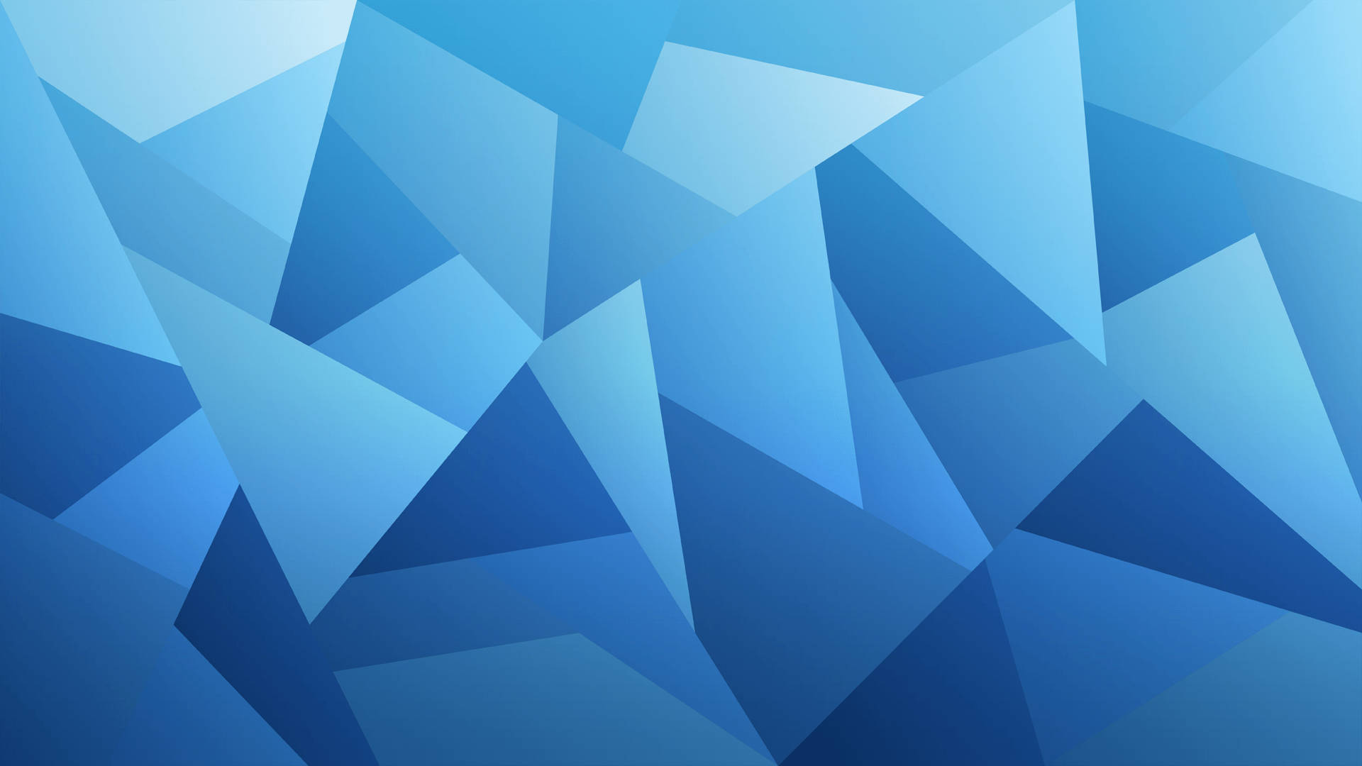 Download Abstract Blue Polygon Triangles Wallpaper 