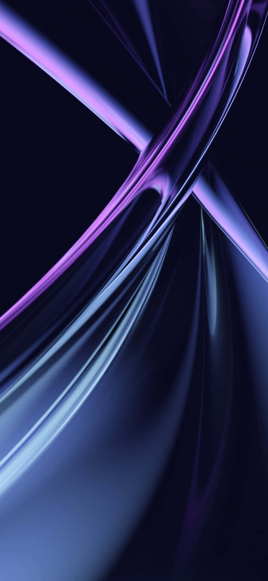 Abstract Blue Purple Light Streaks Wallpaper