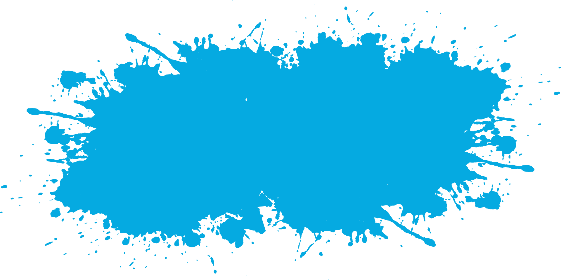 Abstract Blue Splash Background PNG