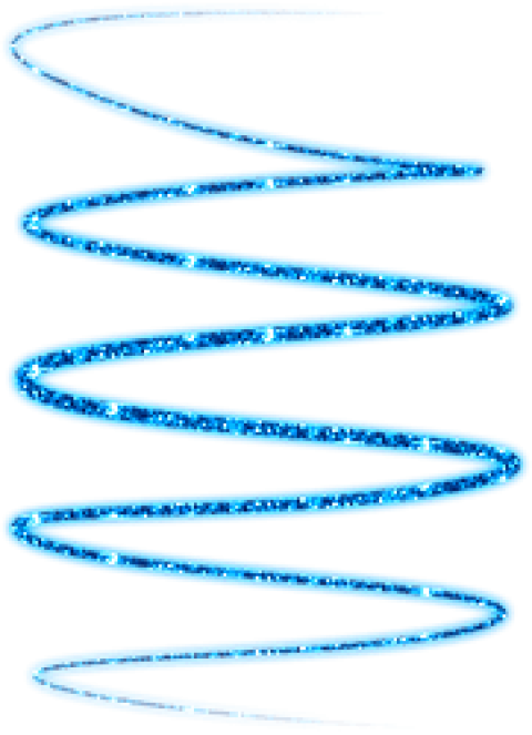 Abstract Blue Swirls PNG