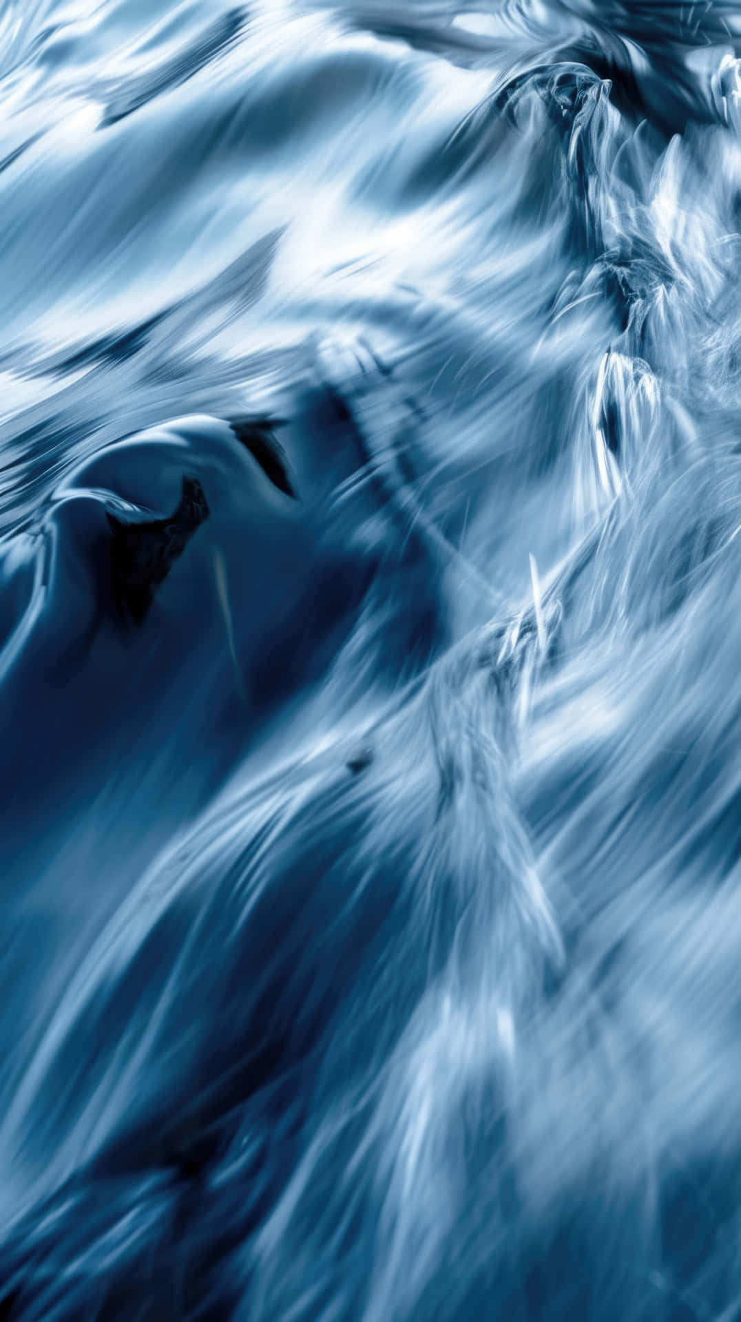 Abstract Blue Water Textures Wallpaper