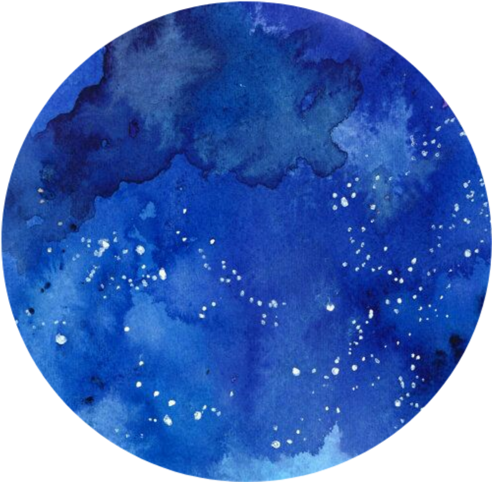 Download Abstract Blue Watercolor Circle 