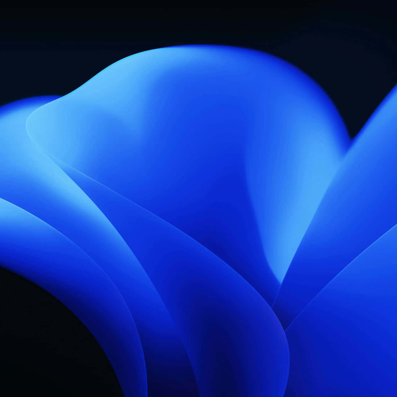 Abstract_ Blue_ Waves_ Background Wallpaper