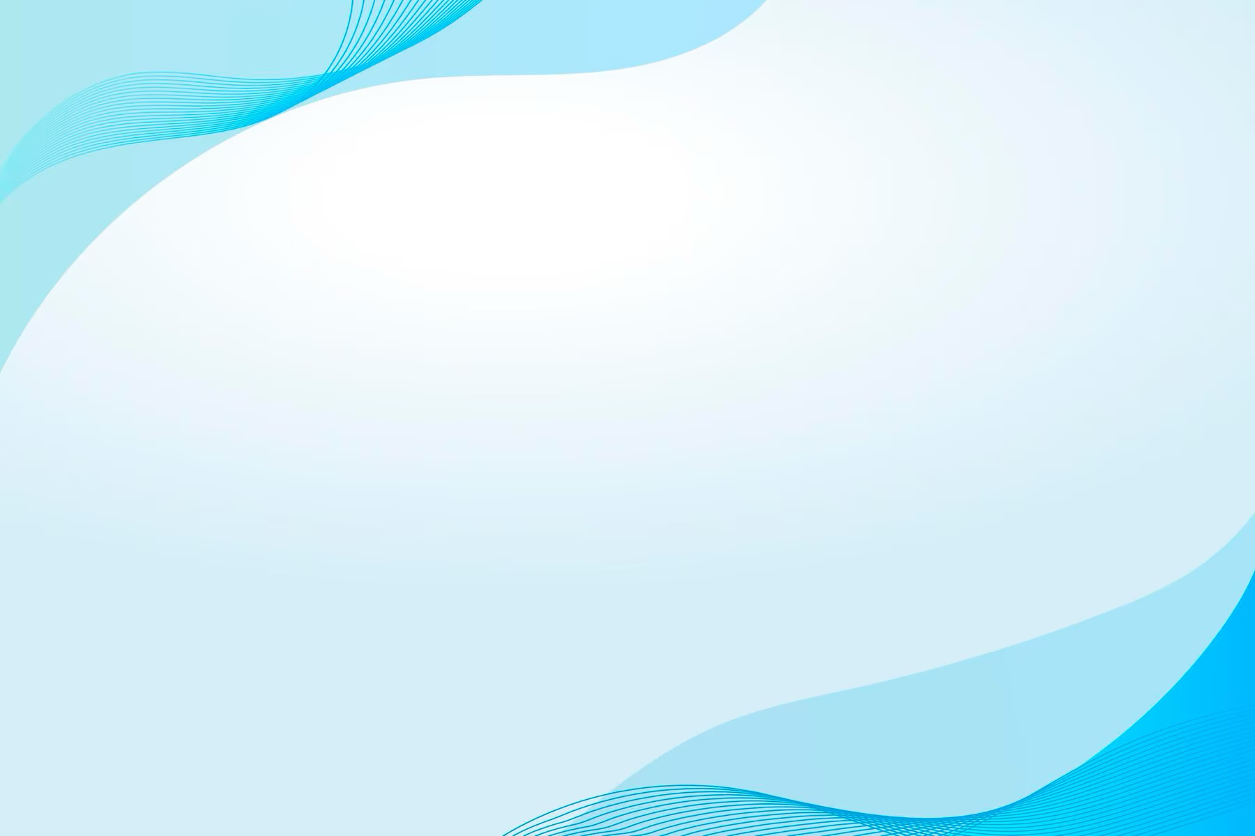 Abstract Blue Waves Background