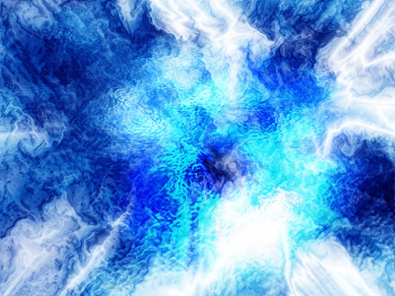 Abstract_ Blue_ Whirlpool_ Texture Wallpaper
