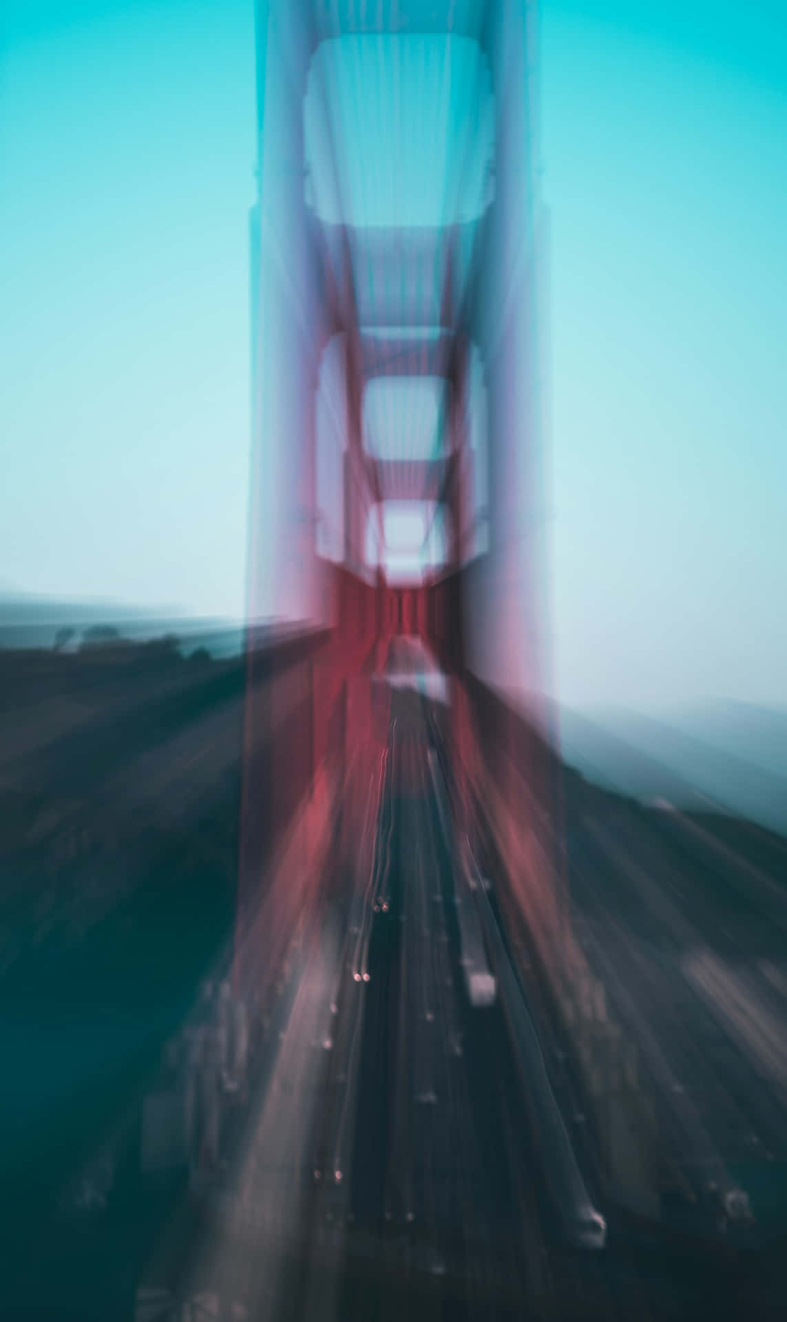Abstract Blurry Bridge Motion Wallpaper