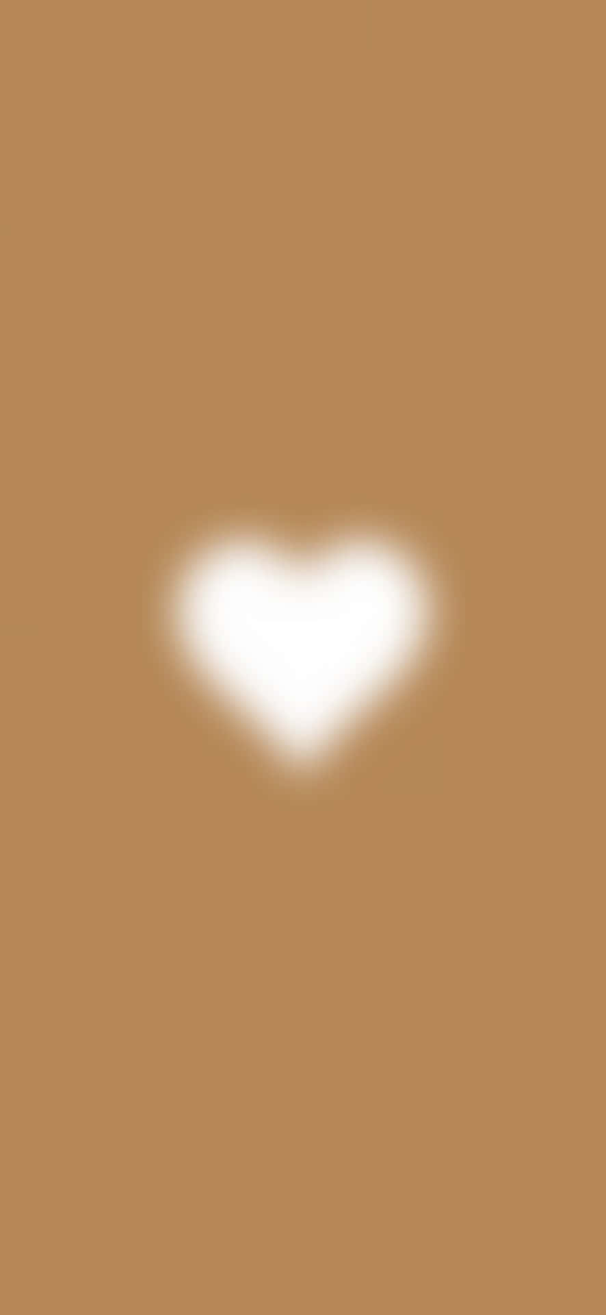 Abstract Blurry Heart Shaped Light Wallpaper