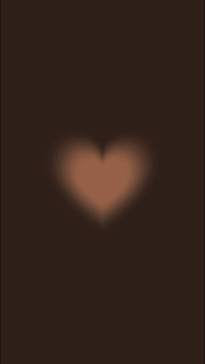 Abstract Blurry Heart Shaped Light Wallpaper