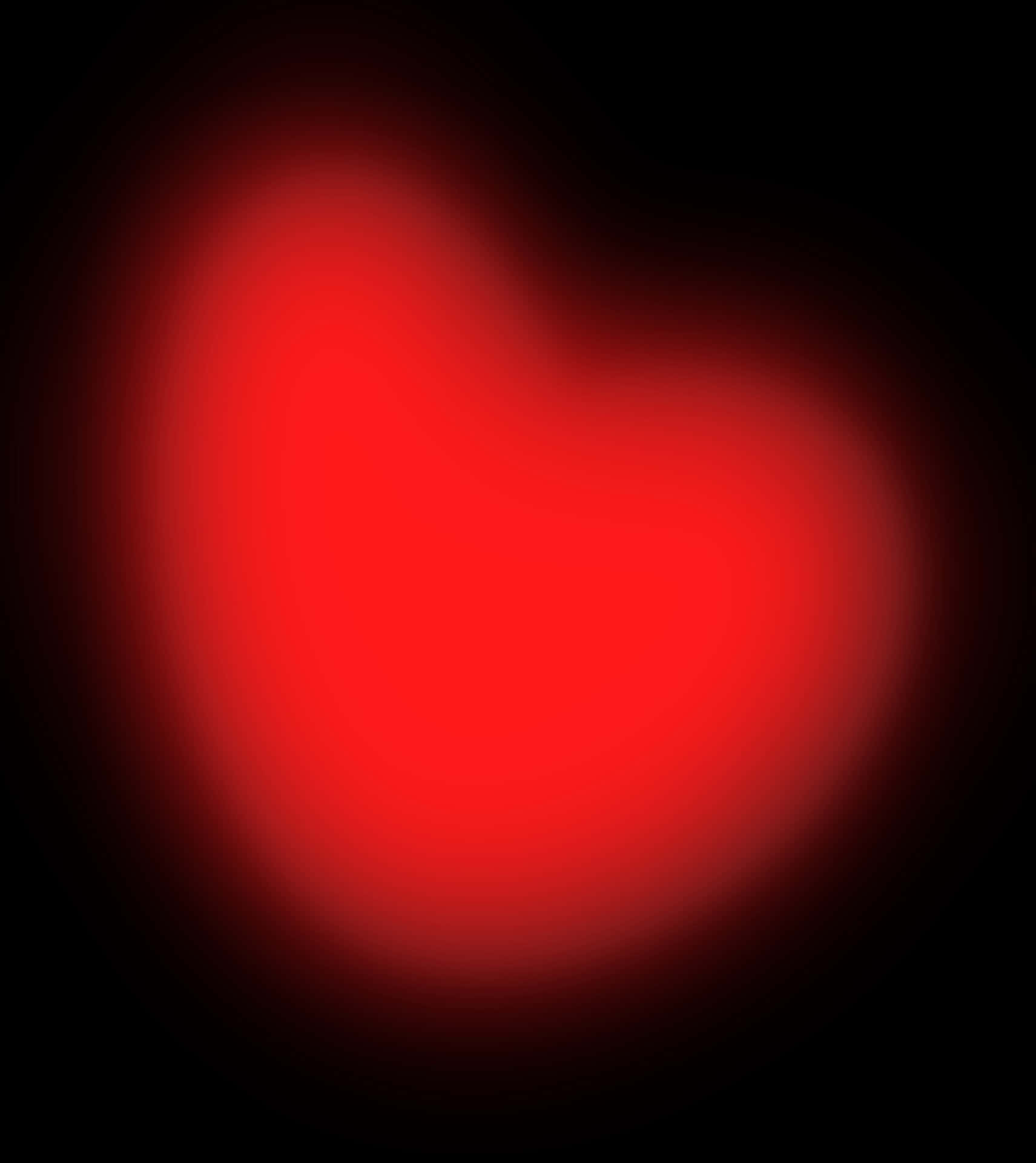 Abstract Blurry Red Heart Wallpaper