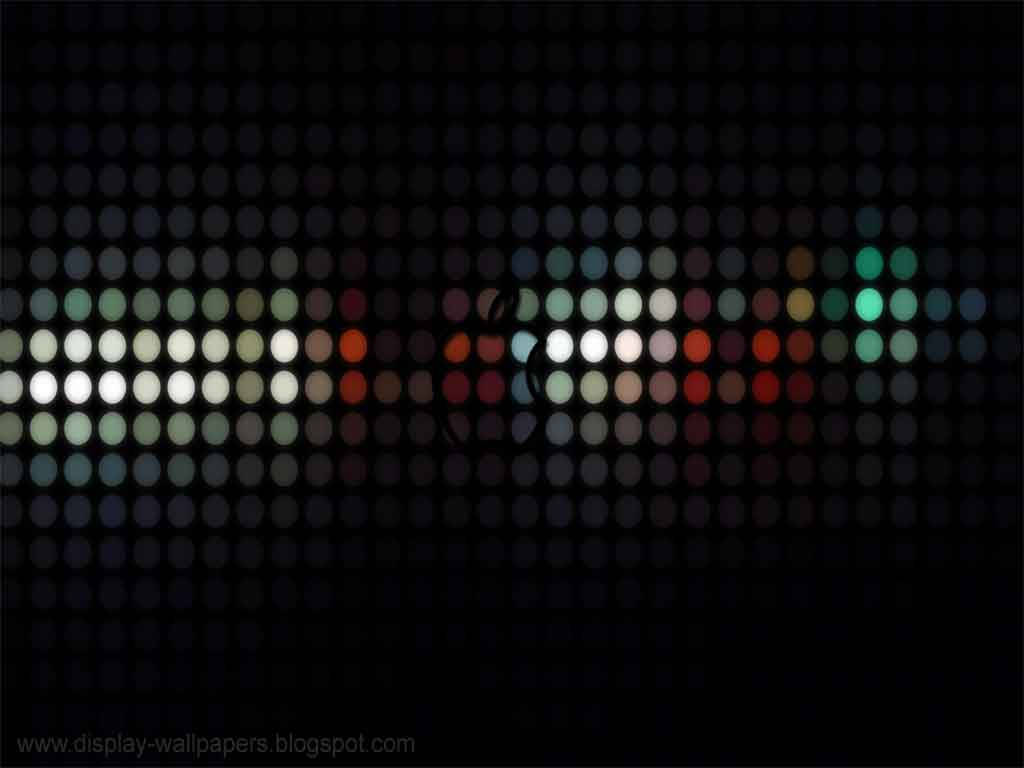 Abstract Bokeh Lights Wallpaper SVG