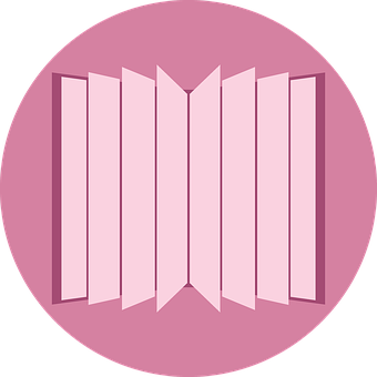 Abstract Book Icon Pink Background PNG