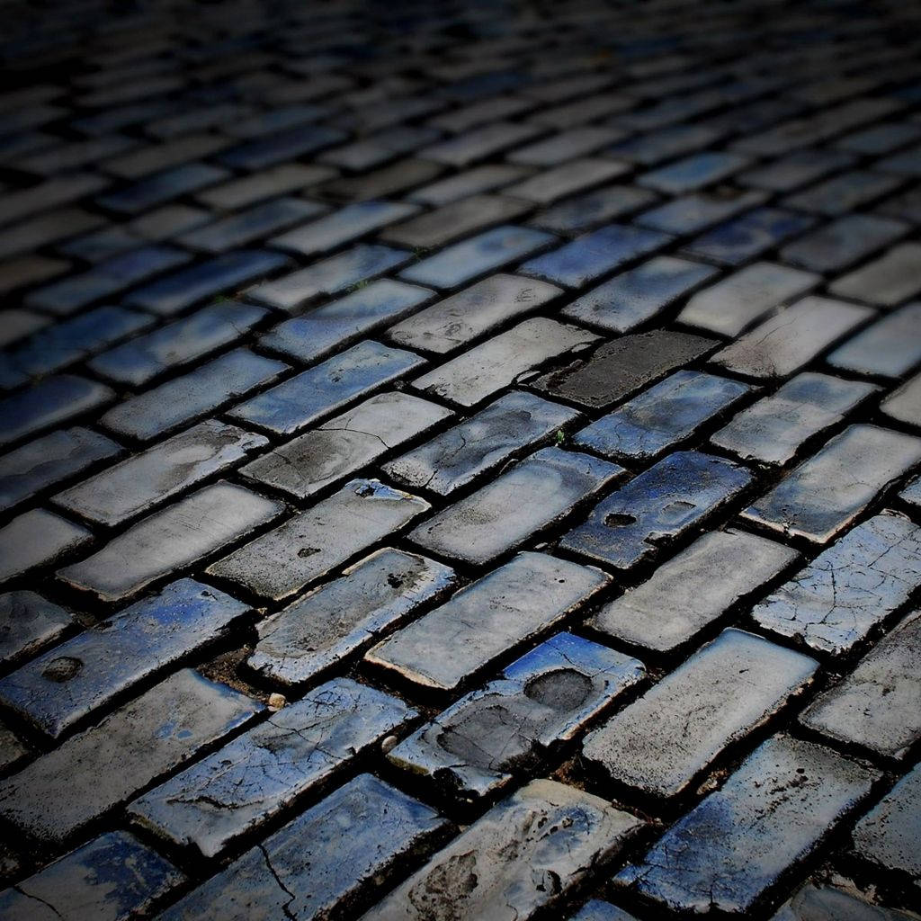 Abstract Brick Road Ipad Picture