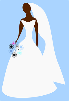 Abstract Bride Illustration PNG