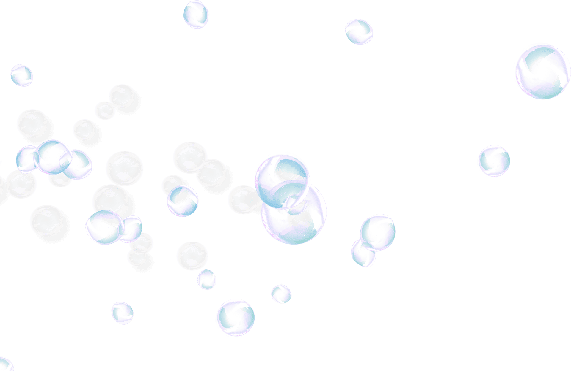 Abstract Bubble Swirls PNG