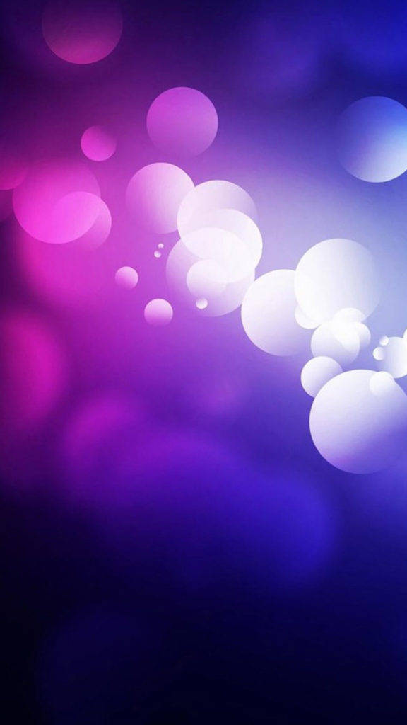 Abstract Bubbles Purple Iphone Wallpaper