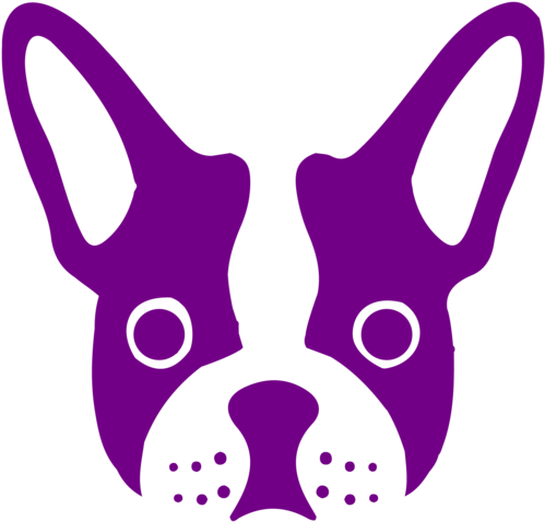Abstract Bulldog Graphic PNG