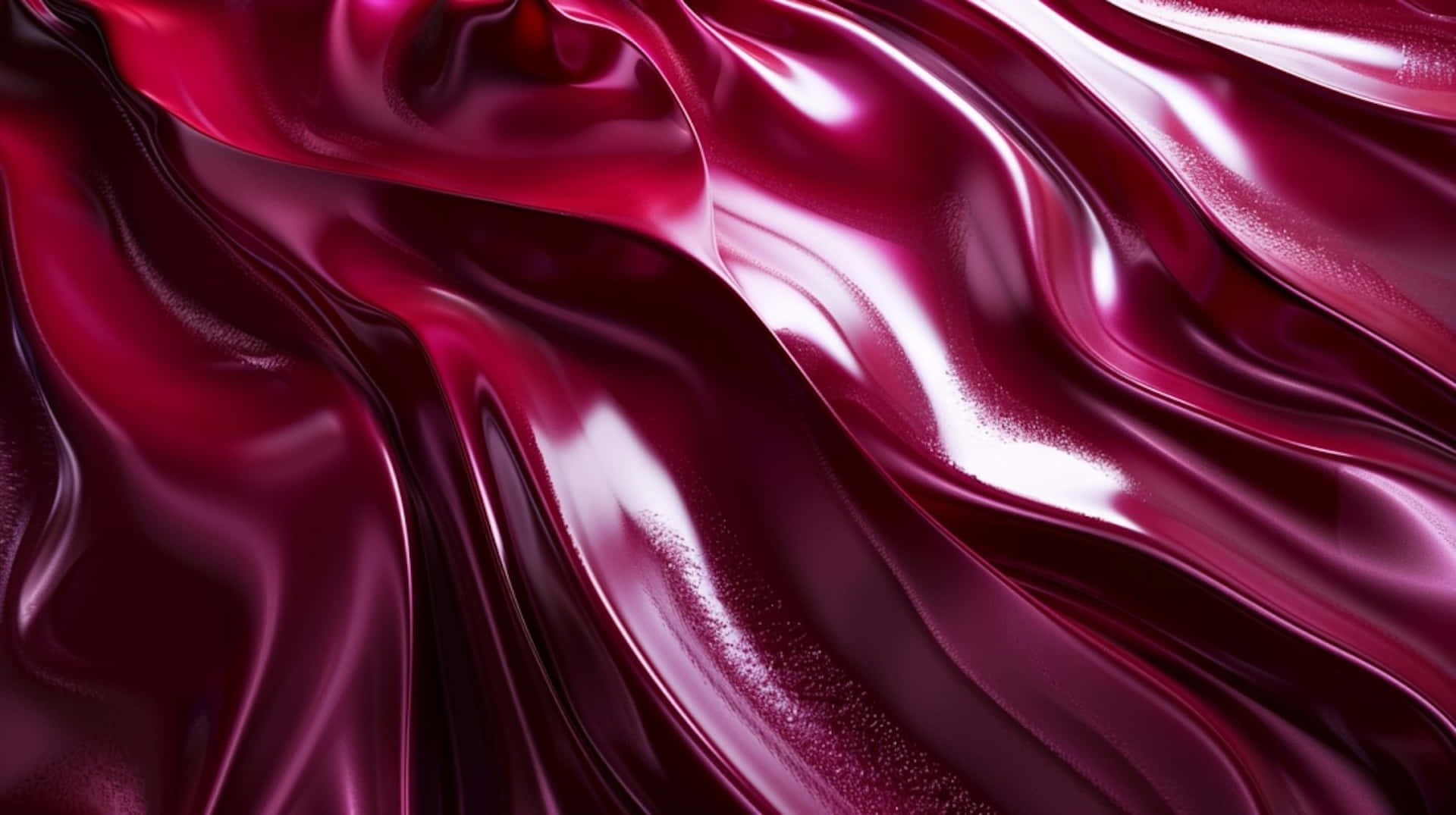Abstract Burgundy Waves Texture Wallpaper