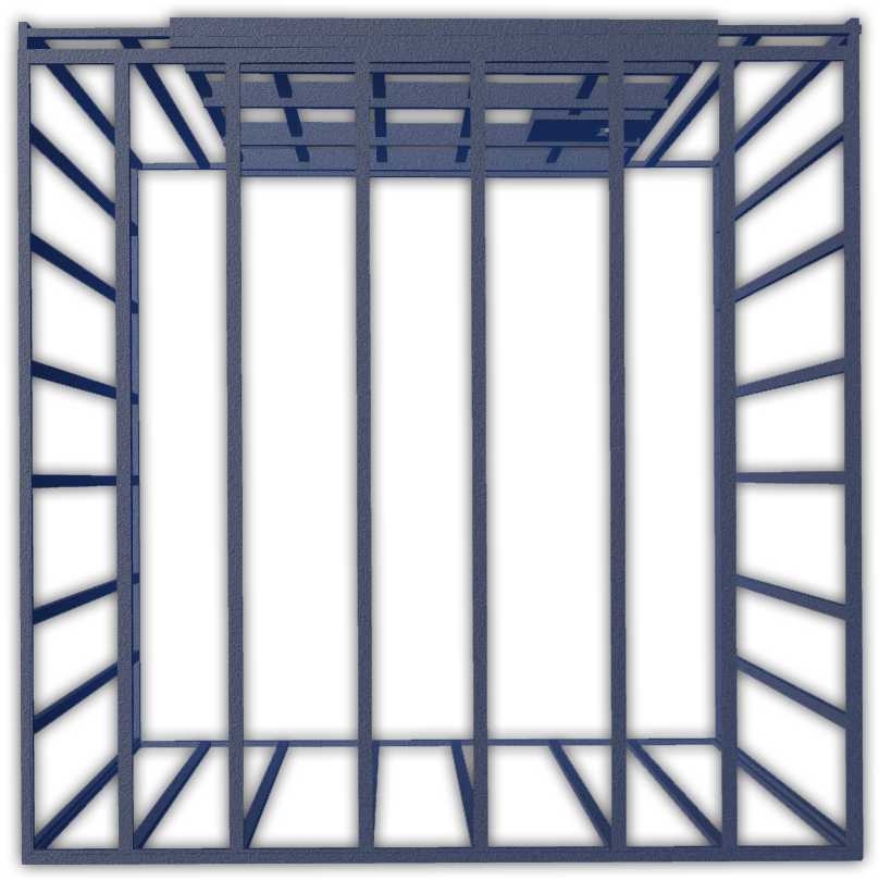 Abstract Cage Design PNG