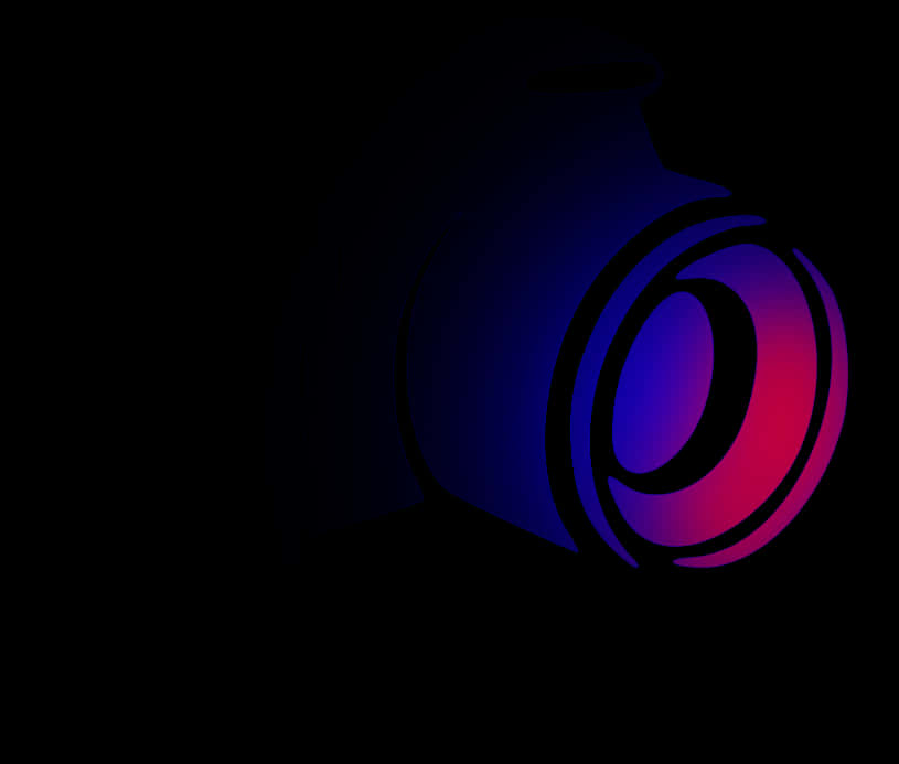 Abstract Camera Logo Design PNG