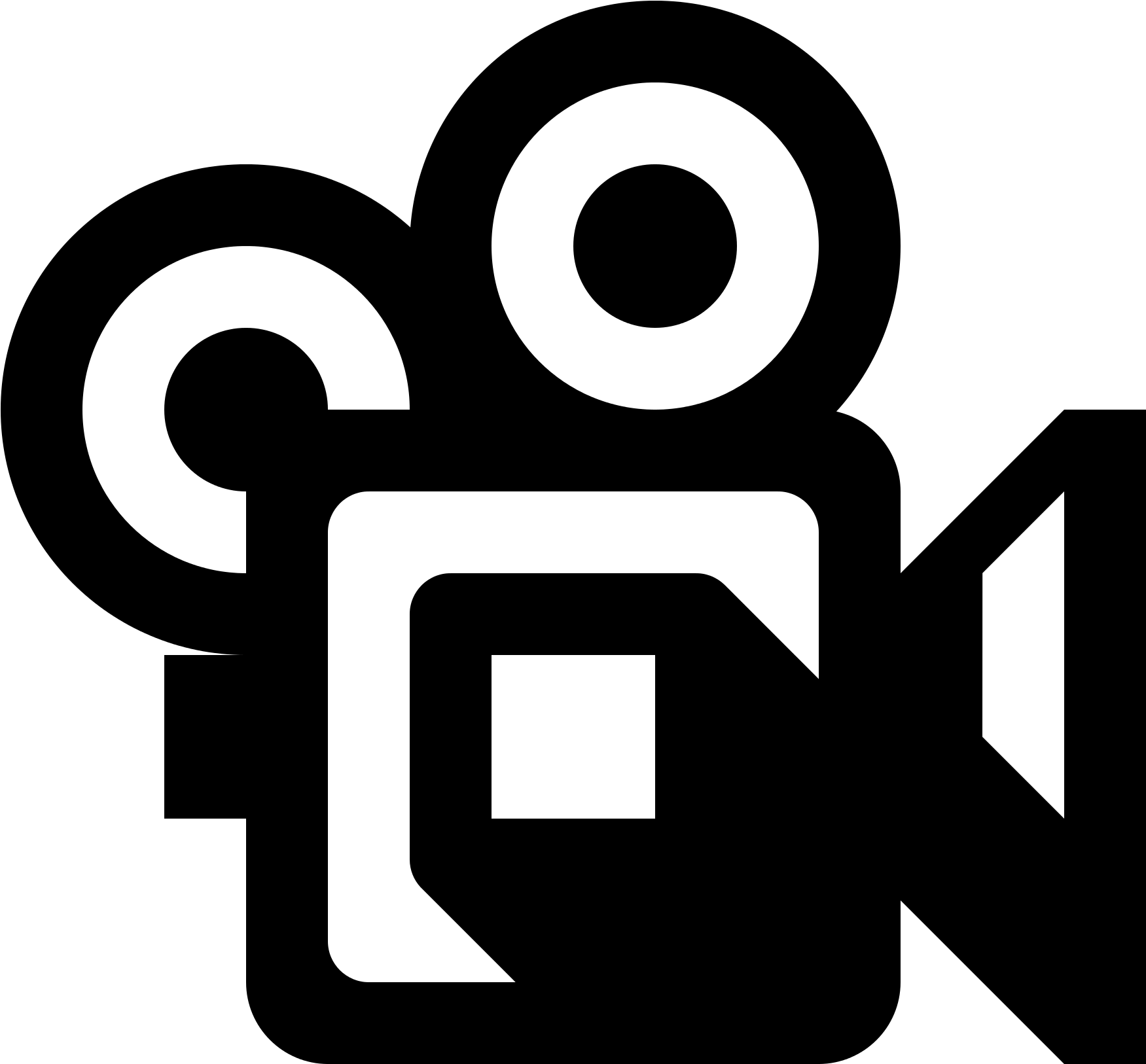 Abstract_ Camera_ Logo_ Vector PNG — Solid black background with no visible elements or details.