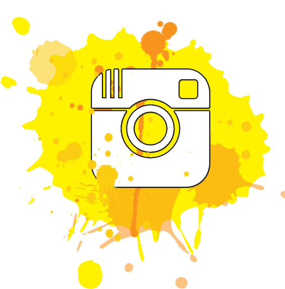 Abstract Camera Splash Art PNG