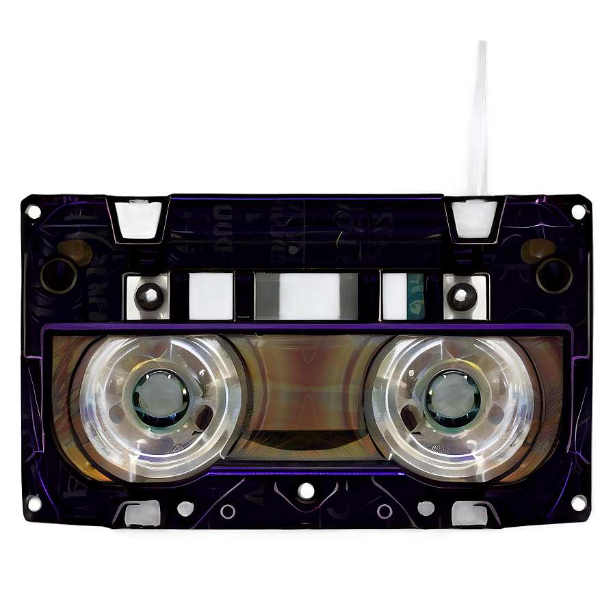 Abstract Cassette Tape Png 05252024 PNG