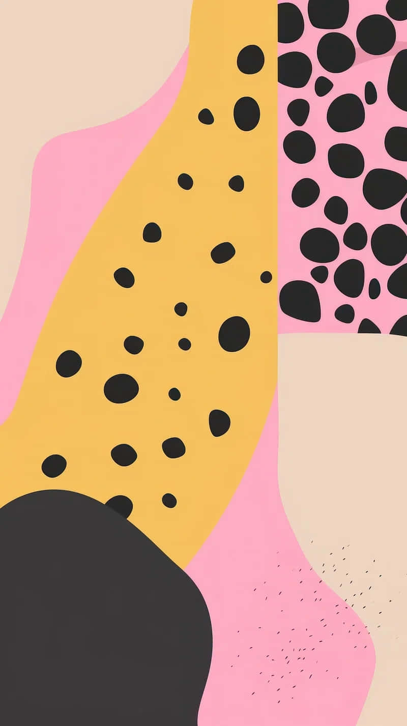 Abstract Cheetah Print Artwork Wallpaper