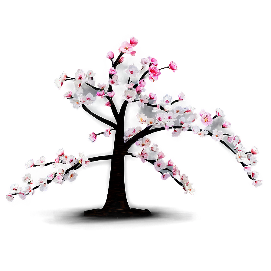 Abstract Cherry Tree Png 06212024 PNG