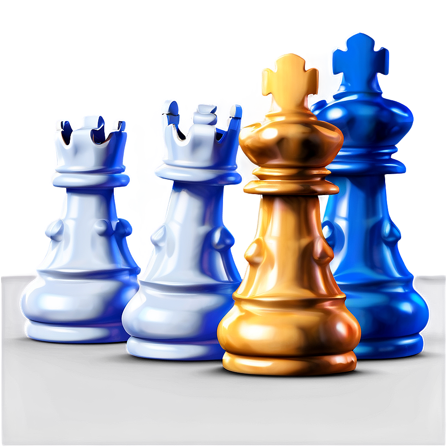 Abstract Chess Pieces Concept Png Dgx PNG