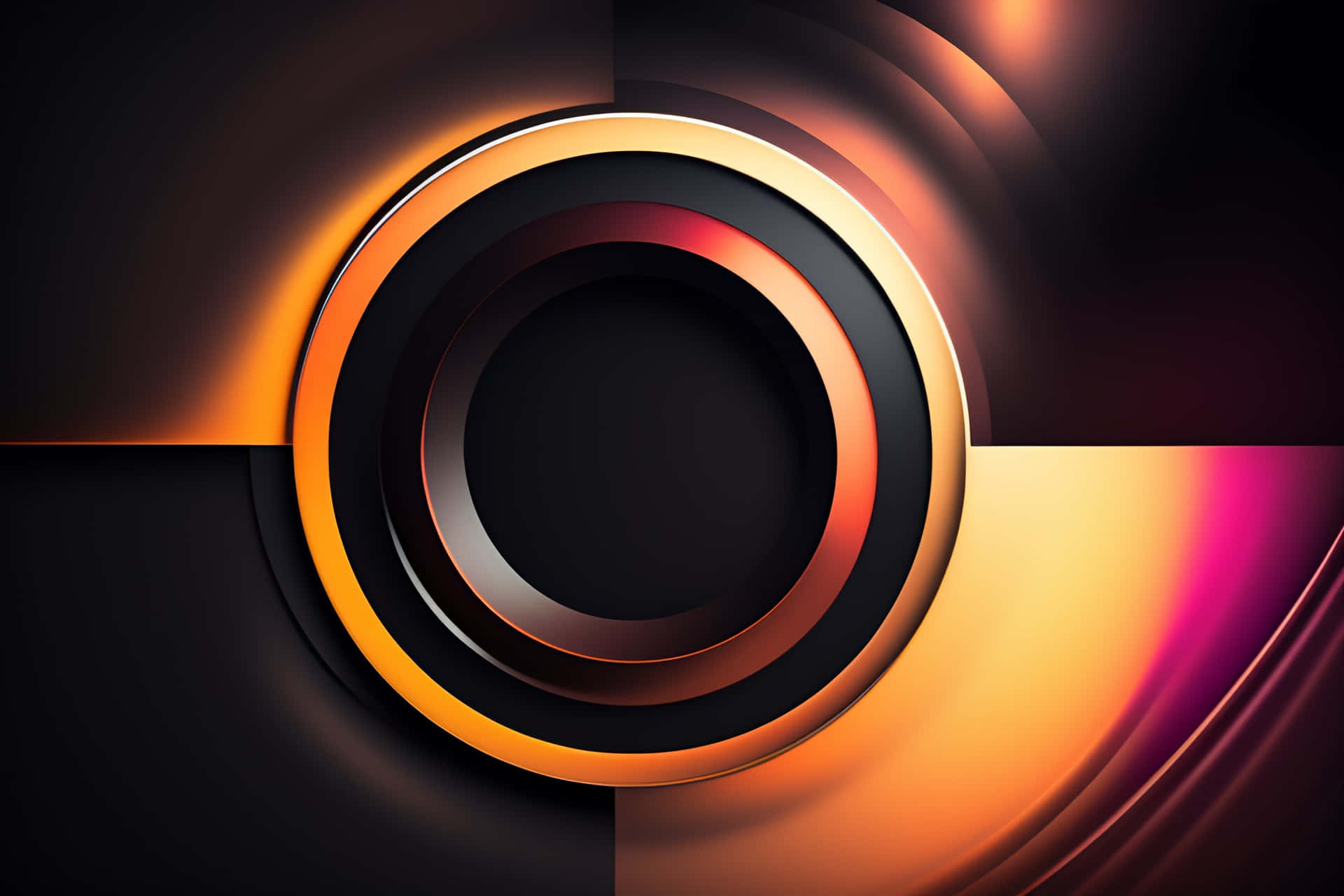 Abstract Circle Design Gradient Background Wallpaper
