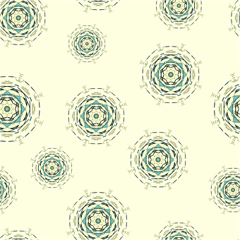 Abstract Circle Pattern Design PNG